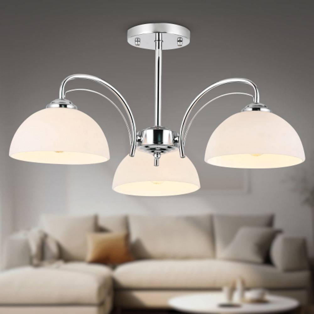 Люстра Rivoli Tina 9173-303 3 х Е27 40 Вт модерн | Rivoli