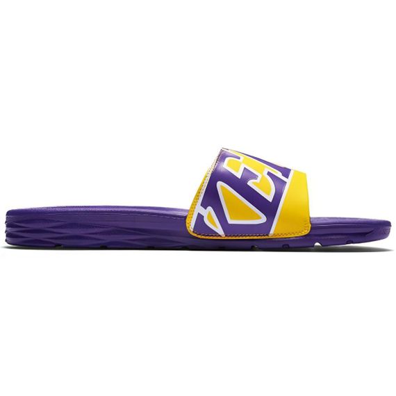 Nike Benassi 'Purple Yellow'