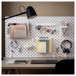 Вешалка с крючком IKEA SKADIS (СКОДИС), Белый