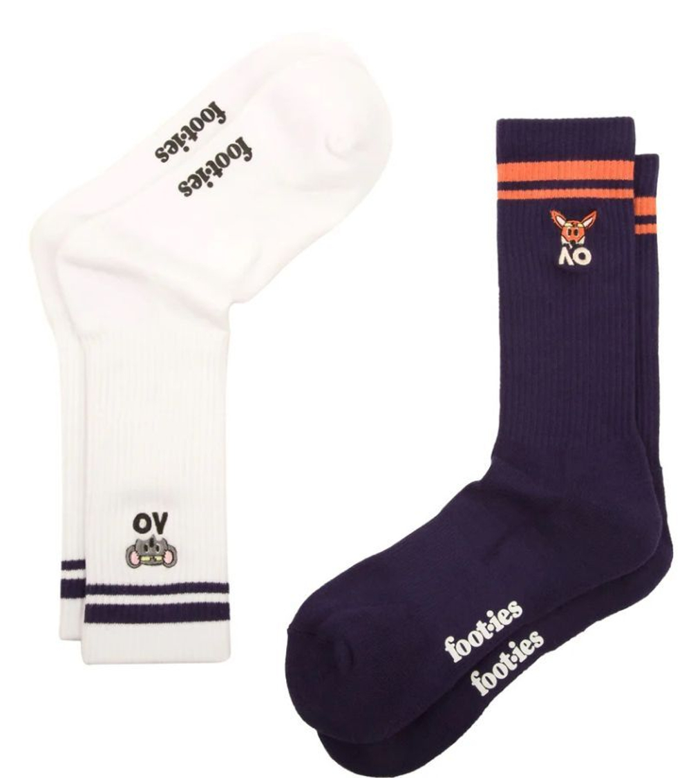 Теннисные носки Australian Open Aussie Animals Sneaker 2P - разноцветный