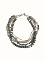 Колье из стекла