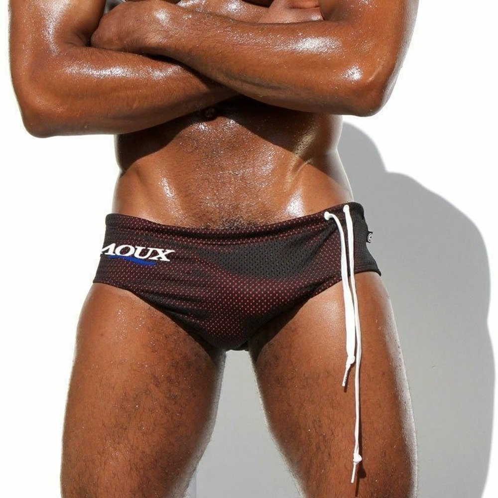 Мужские плавки черные AQUX