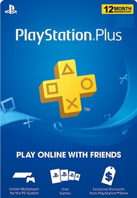 Playstation Store UA: 12-месячная подписка PlayStation Plus Основная [услуга выкупа подписки в аккаунт PSN]