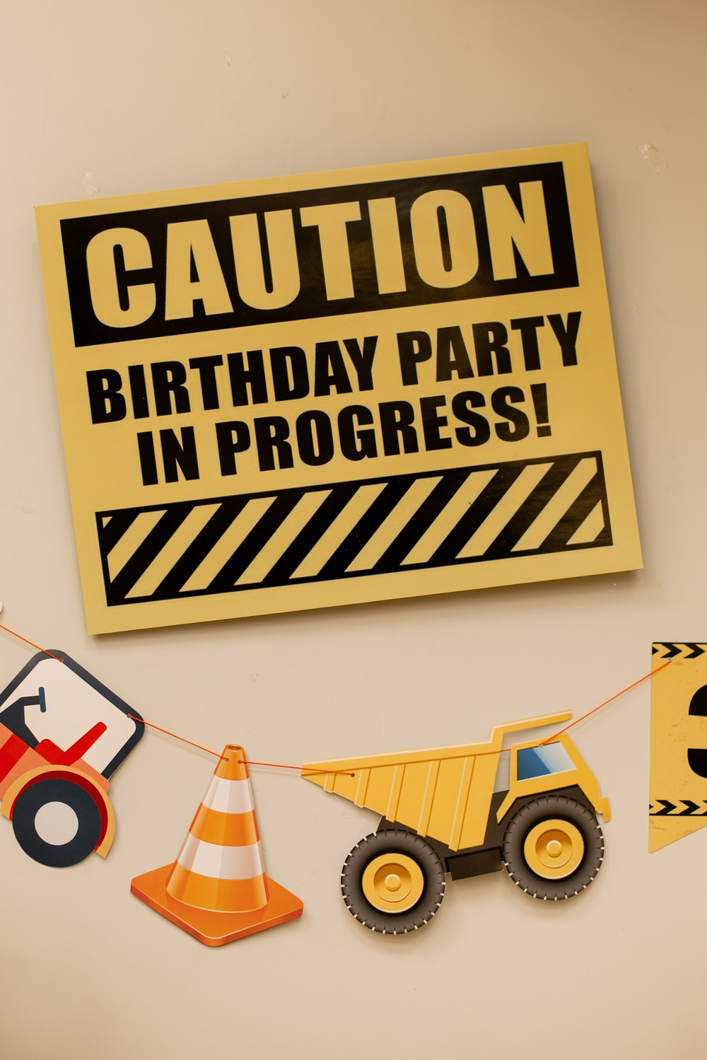 Construction Party for boy
