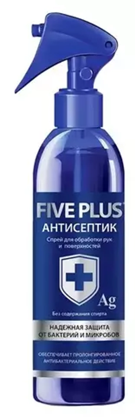 ПЯТЬ+ FIVE PLUS Жидкость для рук с антисептическим эффектом 350мл