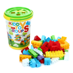 Конструктор в ведре BLOCKS №55. Артикул Арт.№045 (в наборе детали конструктора, ведро, крышка от вед