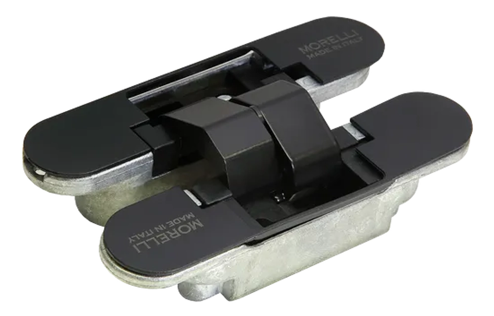 Петля скрытая HH-4 B врезная с 3D-регулировкой вес полотна до 40 кг, цвет черный