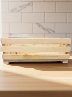 Универсальный мини-ящик для декора, хранения, подарка, горшечных цветов.