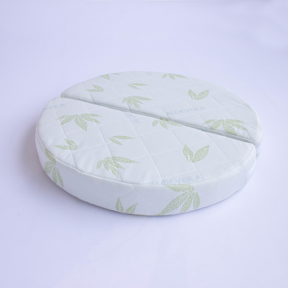 Матрас "Садко люкс" трансформер круг-овал (Алое Вера) 125 x 75