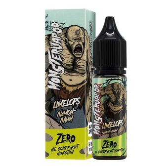 Жидкость MONSTERVAPOR Salt 0% 30 ml - Limelops (лимон с лаймом)