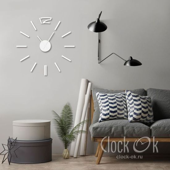 Настенные 3D часы Hard Wall