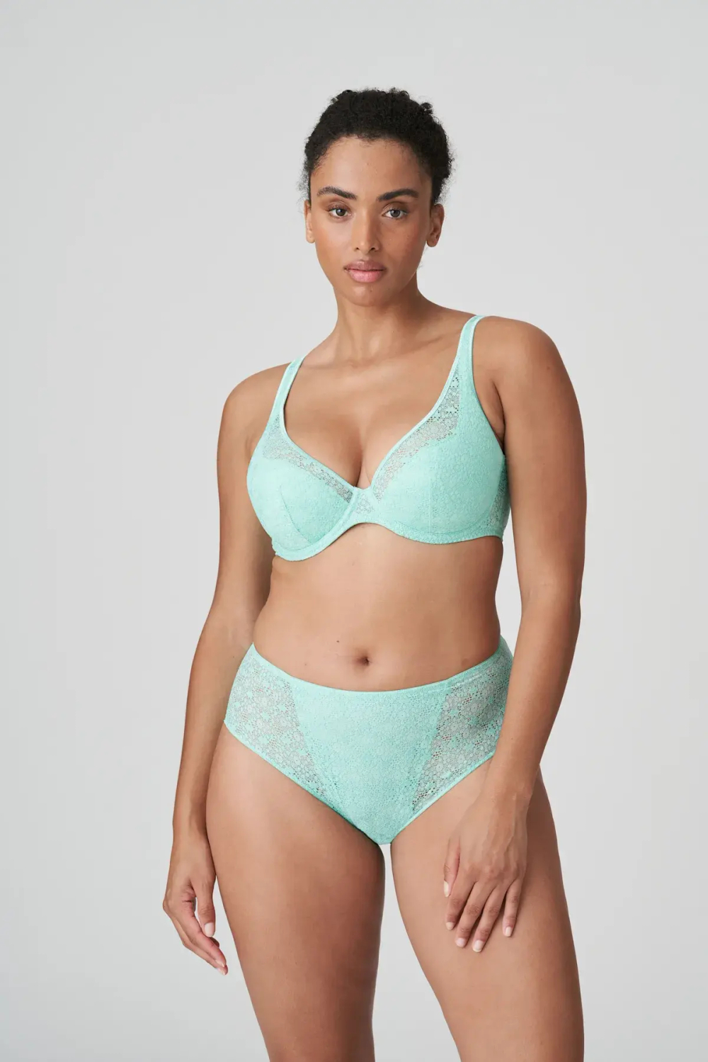 PRIMADONNA Twist Epirus Бюстгальтер с глубоким треугольным вырезом, бирюзовый