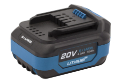 Дрель-шуруповерт GALAXIA 4 Ah Li-Ion, 100 H*m, 20V, серия Professional, 2аккумулятора, зарядное устр