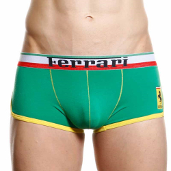 Мужские трусы хипсы зеленые Ferrari Green