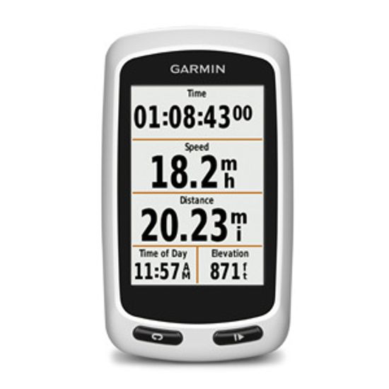 Велокомпьютер Garmin Edge Touring Plus 010-01165-00