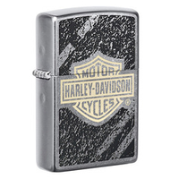 Зажигалка Zippo Harley-Davidson Bar & Shield с покрытием Street Chrome