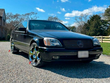 КОВАНЫЕ ДИСКИ ДЛЯ MERCEDES BENZ S500 COUPE C140 1997 Мерседес