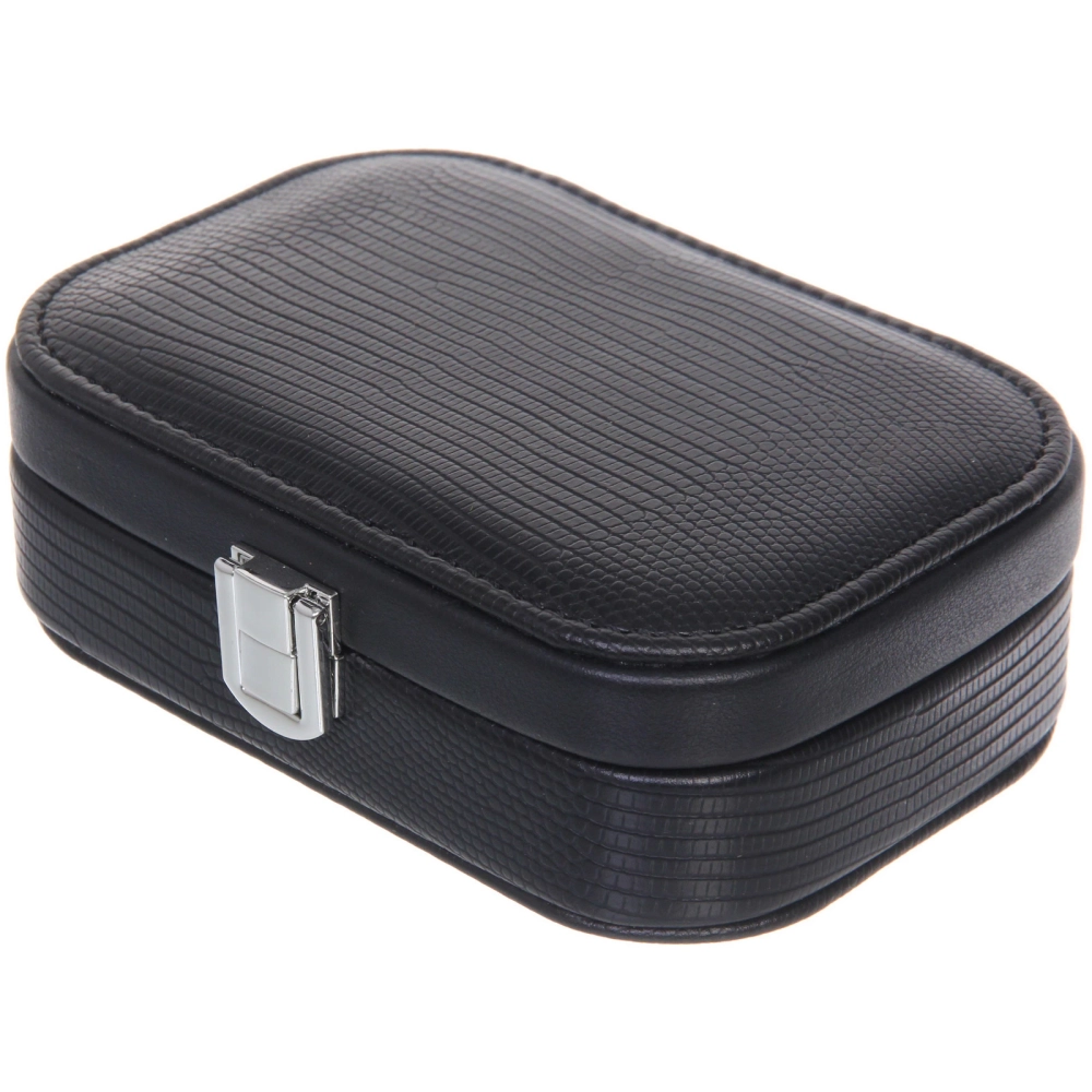 Шкатулка для украшений «ДИ МАРКО», цвет черный, 15*10*4,5см (коробка)