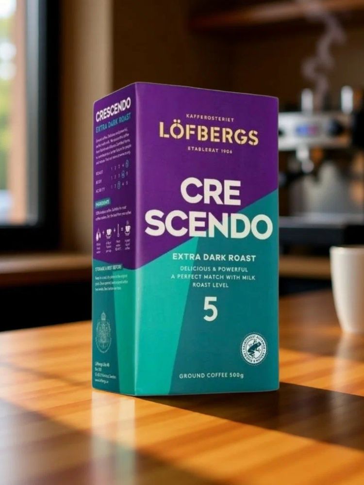 Кофе молотый Lofbergs Crescendo 500 гр x 3 шт