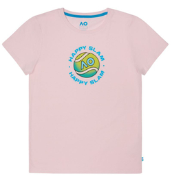 Женская теннисная футболка Australian Open Happy Slam T-Shirt - Розовый