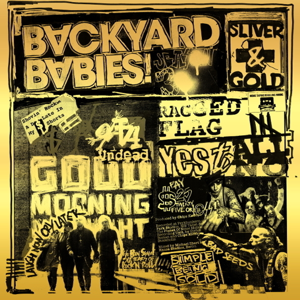 Backyard Babies / Sliver And Gold (LP+CD)