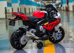 Детский электромобиль "BMW S1000RR", красный