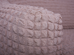 Комплект чехлов на диван и 2 кресла без оборки, цвет Пудра