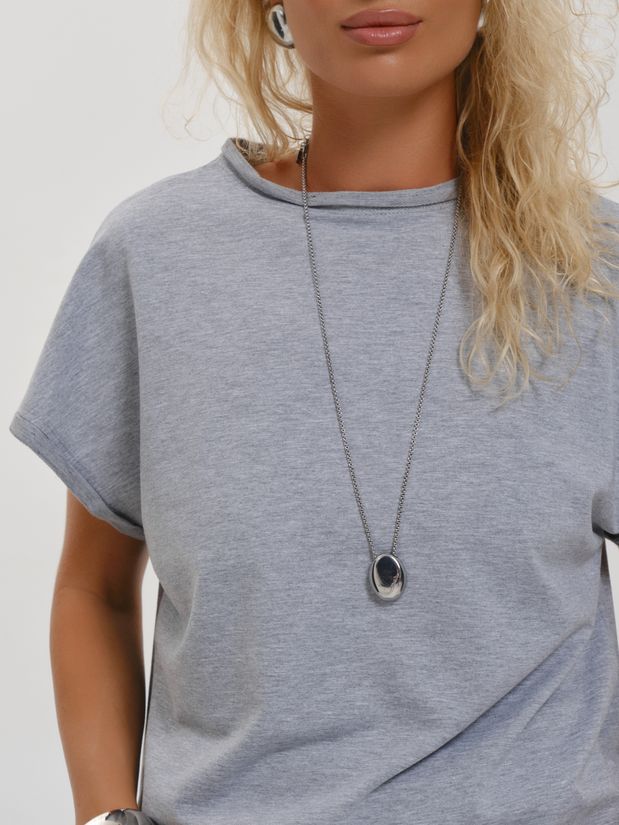 Футболка жилетка, серый