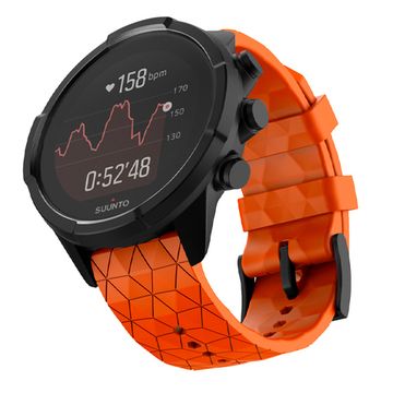 Ремешок Ranger 24 мм для Suunto 9 Baro, Suunto 7, Suunto Spartan Sport силиконовый быстросъемный