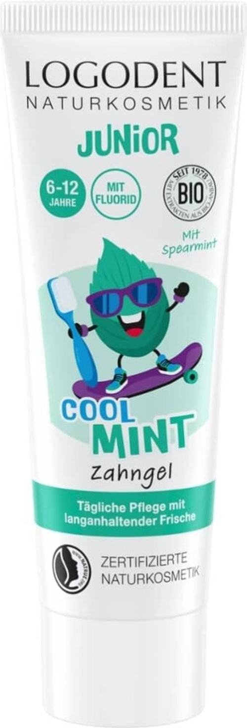 Зубная паста Logodent Junior Cool Mint, 75 мл