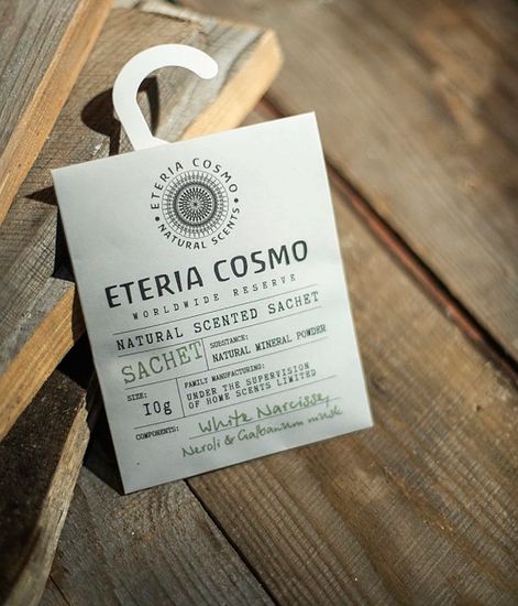 Нарцисс нероли и мускус, ароматическое саше, Eteria cosmo