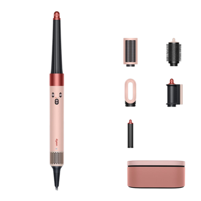 Стайлер Dyson HS08 Hairstyler Airwrap i.d. Straight+Wavy (Kanzan Pink) (2025) Мультистайлер цвета «розовый канзан». Подходит для прямых и волнистых волос любой длины