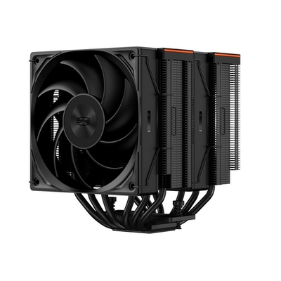 PCCooler RZ620 BK  S115X/1200/1700/18XX/AM4/AM5 (TDP 265W, 2x120mm PWM FAN, 6 тепловых трубок 6мм, 500-2200RPM, 28-32dBa)