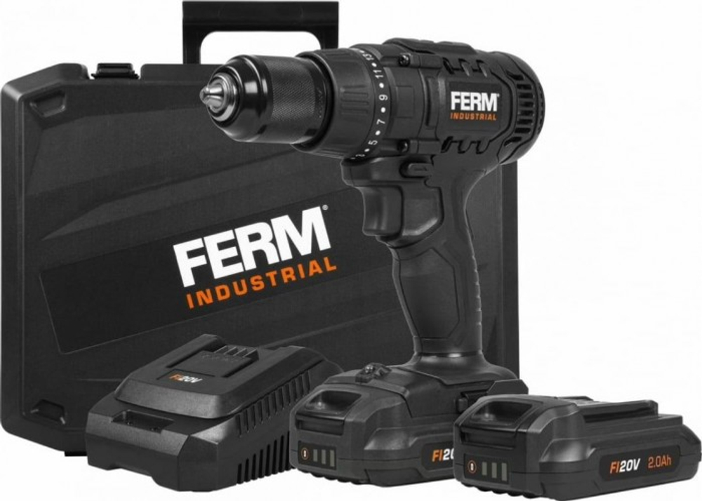 Дрель-шуруповерт аккумуляторная FERM CDM1147P