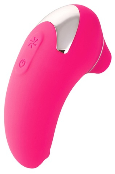 Ваккумно волновой бесконтактный стимулятор клитора Leroina By розовый 10 см