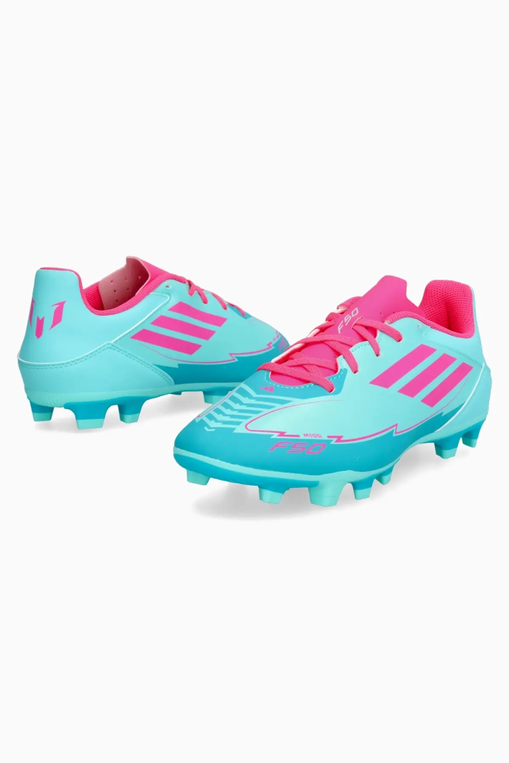 Бутсы adidas F50 Club Messi FG/MG - бирюзовый