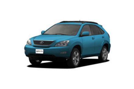 Багажники на Lexus RX II 2003-2009 на рейлинги