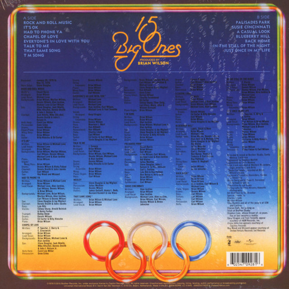 The Beach Boys / 15 Big Ones (LP)