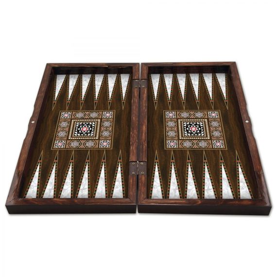 MASSIVE PEARL BACKGAMMON Large