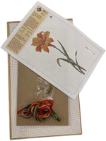 Набор для вышивания с деревянной рамкой (мулине 100% хлопок ) 23х39см Германия