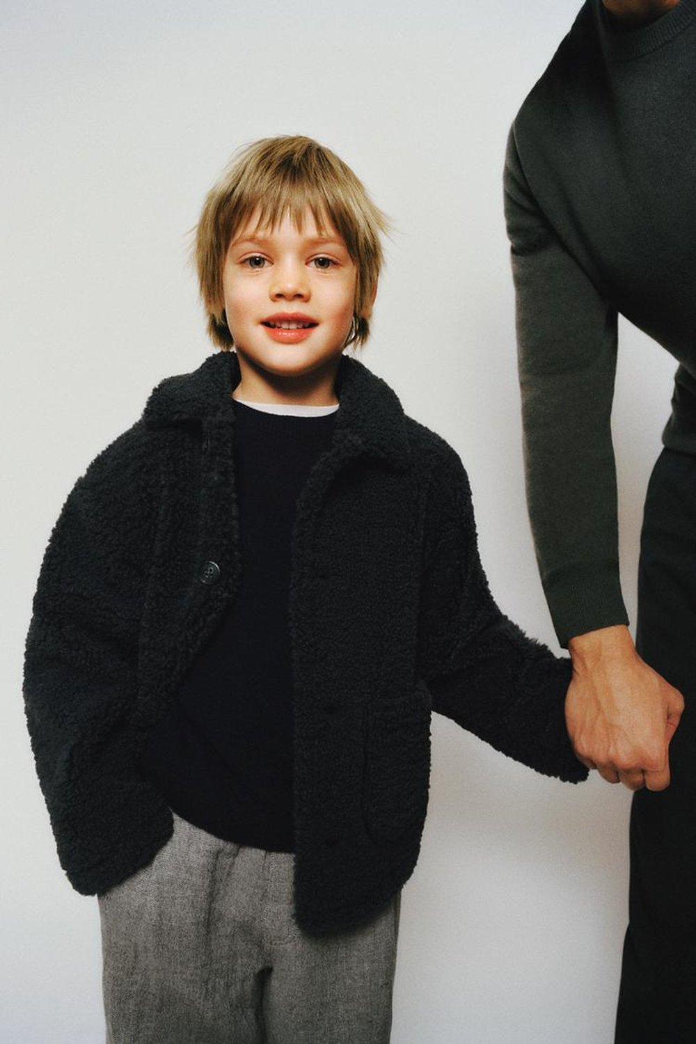 ZARA ТРИКОТАЖНЫЙ СВИТЕР ИЗ 100% КАШЕМИРА, МОРСКОЙ ТЕМНО-СИНИЙ