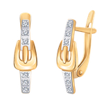 Серьги из золота 585 пробы