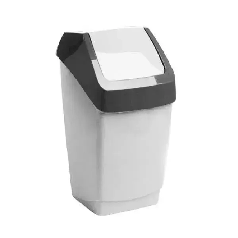 Контейнер для мусора ХАПС 7л. Мраморный 0,37,21х0,2м