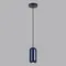 5053/1E PENDANT ODL24 447 черный/синий/металл Подвес GU10 LED 4W OVALI