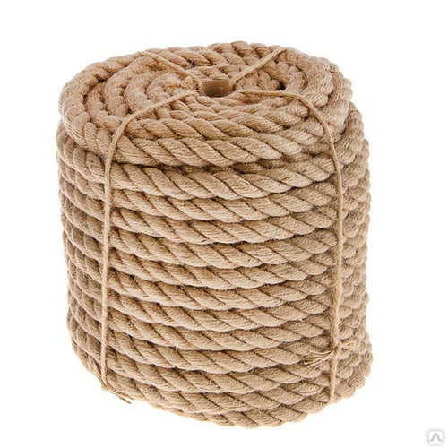 Канат джутовый крученый 20мм (50м)