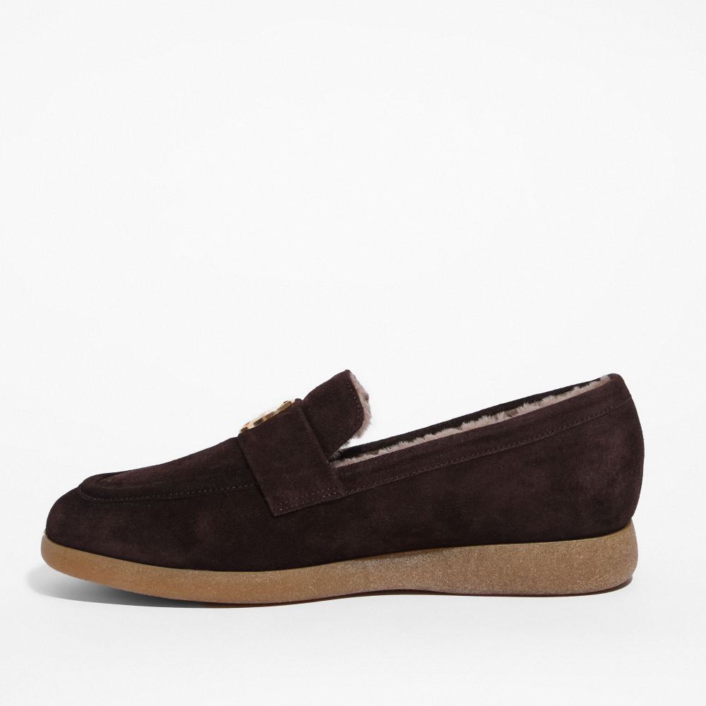 Замшевые лоферы Donna Soft/Mot-Cle 3142М на меху