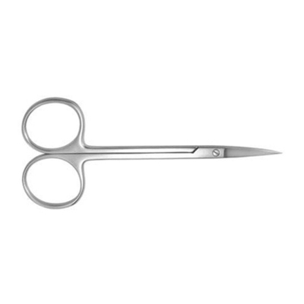 Ножницы остроконечные вертикально изогнутые 100 мм J-22-210