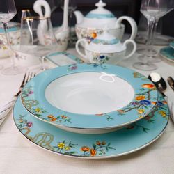 Lenardi 145-476 Набор из 6 глубоких тарелок 23см HANOMI в под.уп.(х6)Костяной фарфор