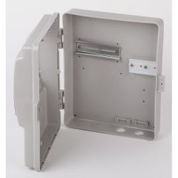 Корпус пластиковый навесной ЭРА ЩУРн-П 1/4 (КДЕ-1) (290х240х110) IP54 серый | Корпуса пластиковые учетно-распределительные