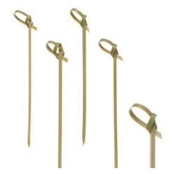 Пика шпажка бамбук "Узелок" 18 см 100 шт P.L.